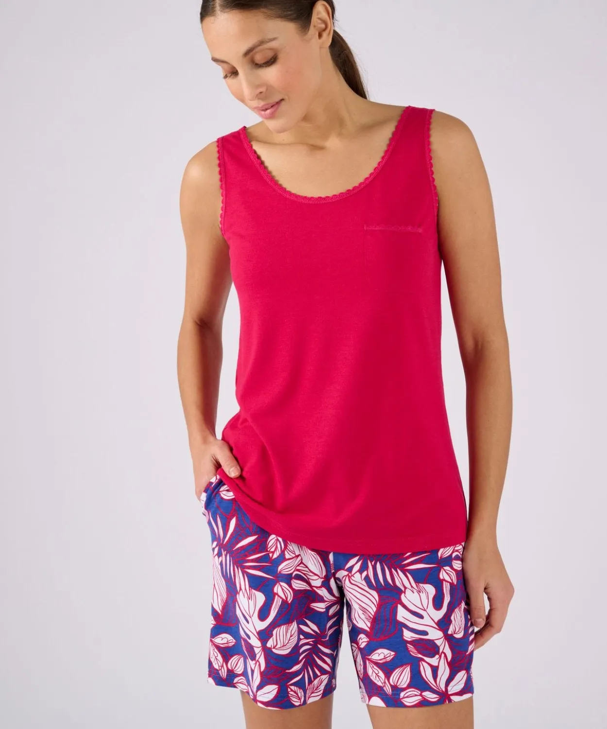 Pyjashort Climatyl en maille jersey