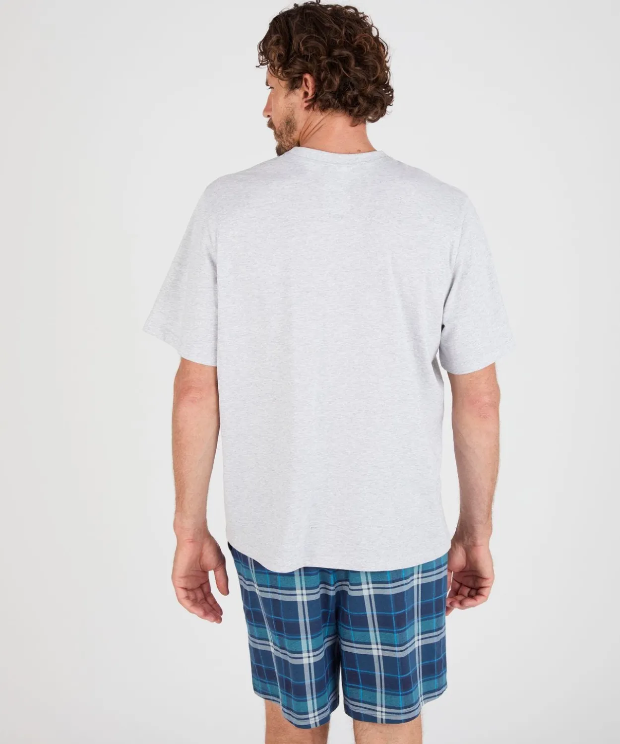 Pyjashort maille jersey pur coton peigné