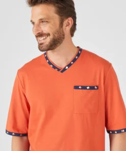 Pyjashort maille jersey pur coton peigné
