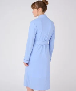 Robe de chambre maille fantaisie gaufrée