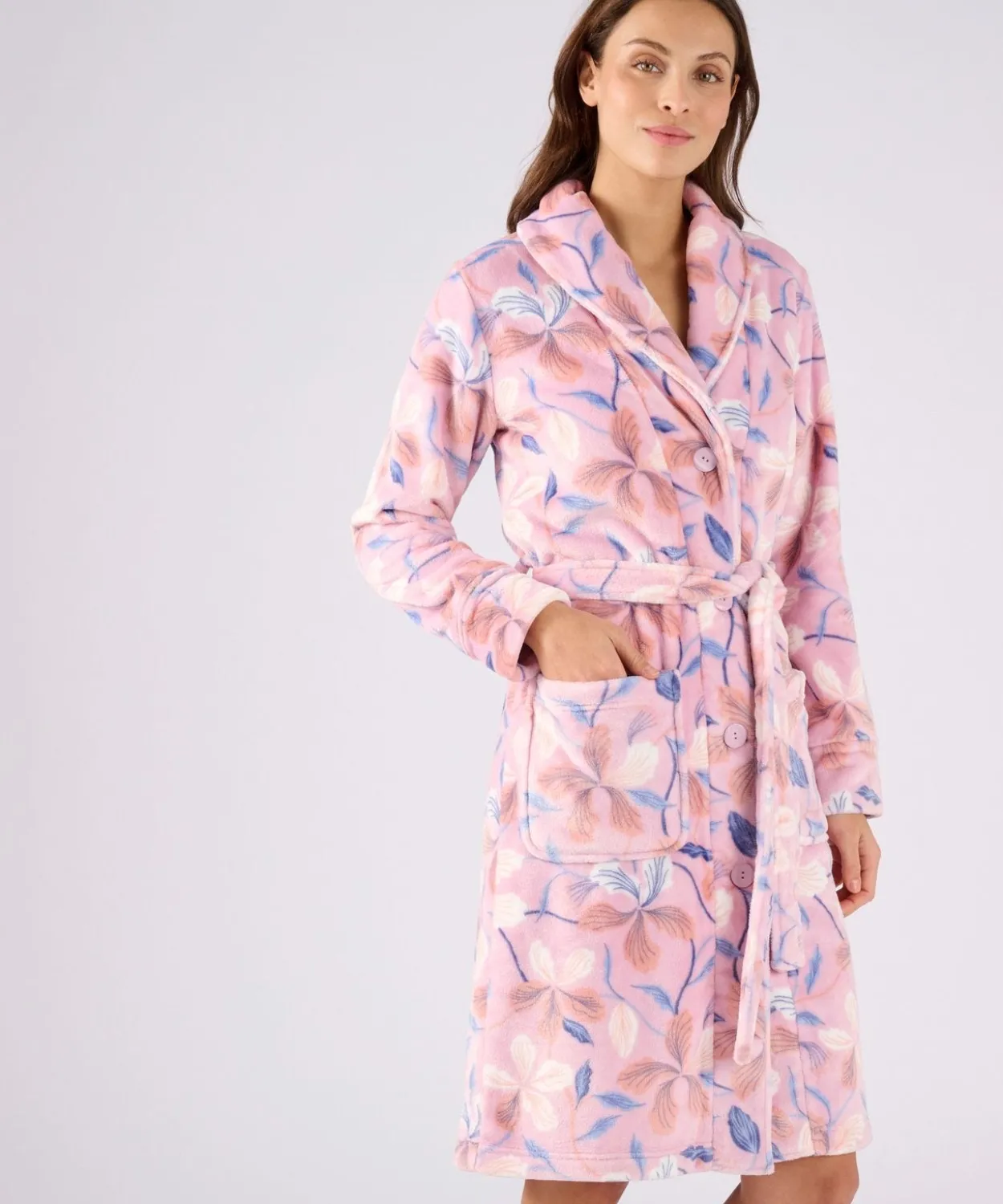 Robe de chambre Thermolactyl en maille moelleuse