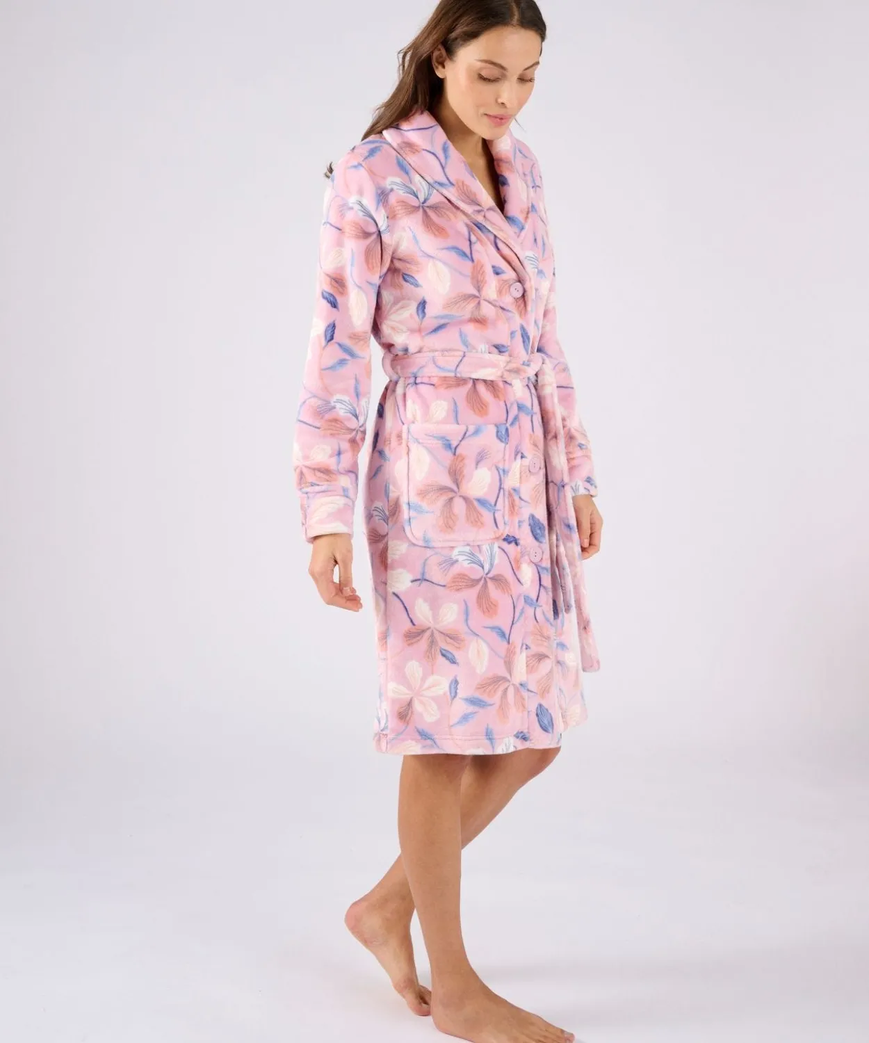 Robe de chambre Thermolactyl en maille moelleuse