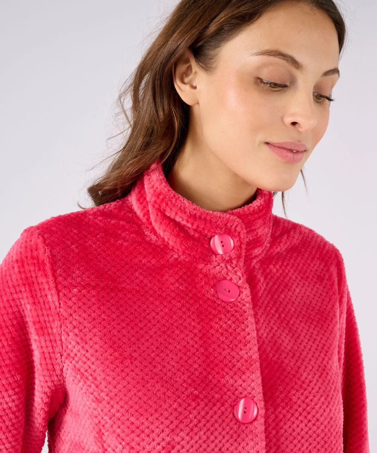 Robe de chambre Thermolactyl en maille fantaisie
