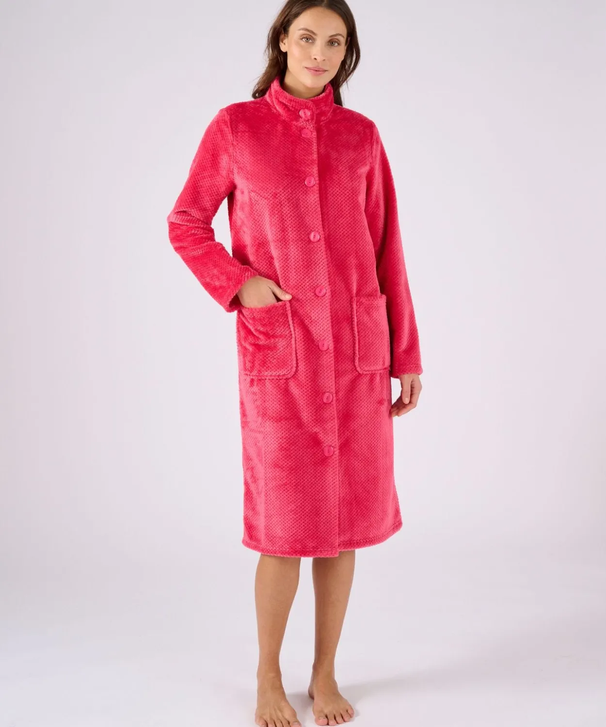 Robe de chambre Thermolactyl en maille fantaisie
