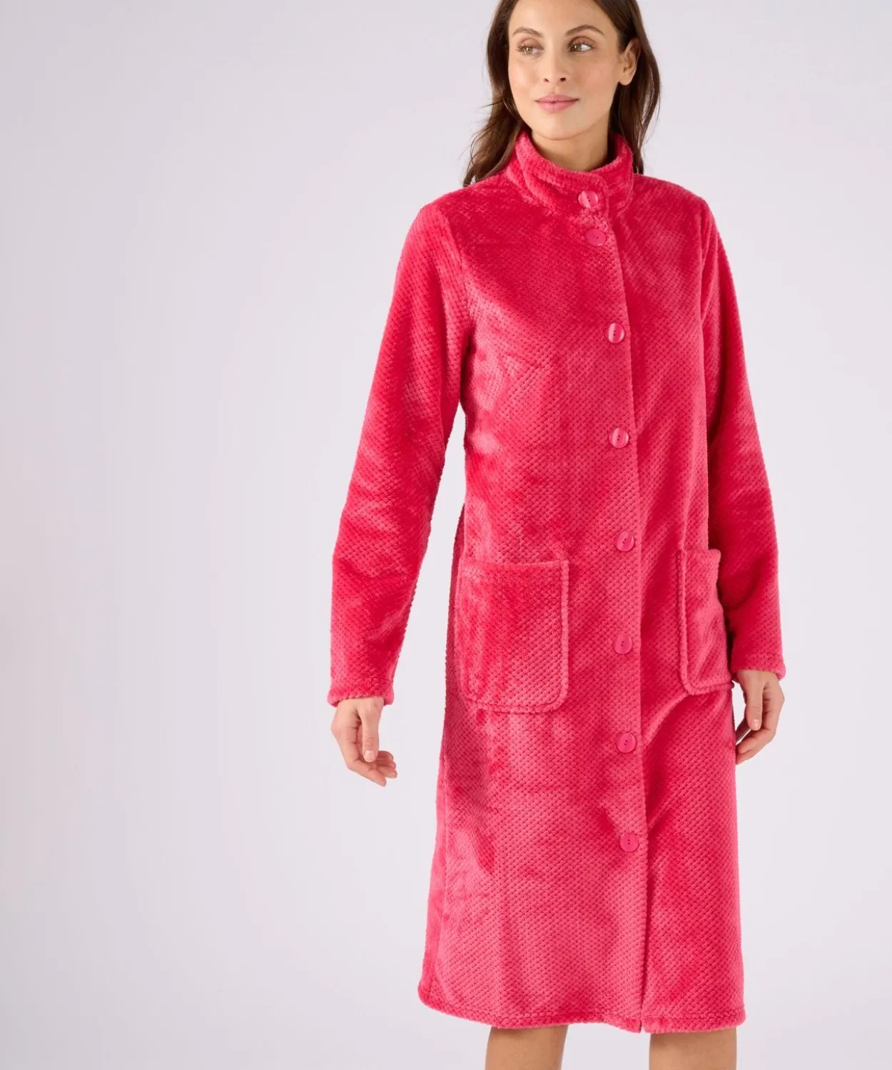 Robe de chambre Thermolactyl en maille fantaisie