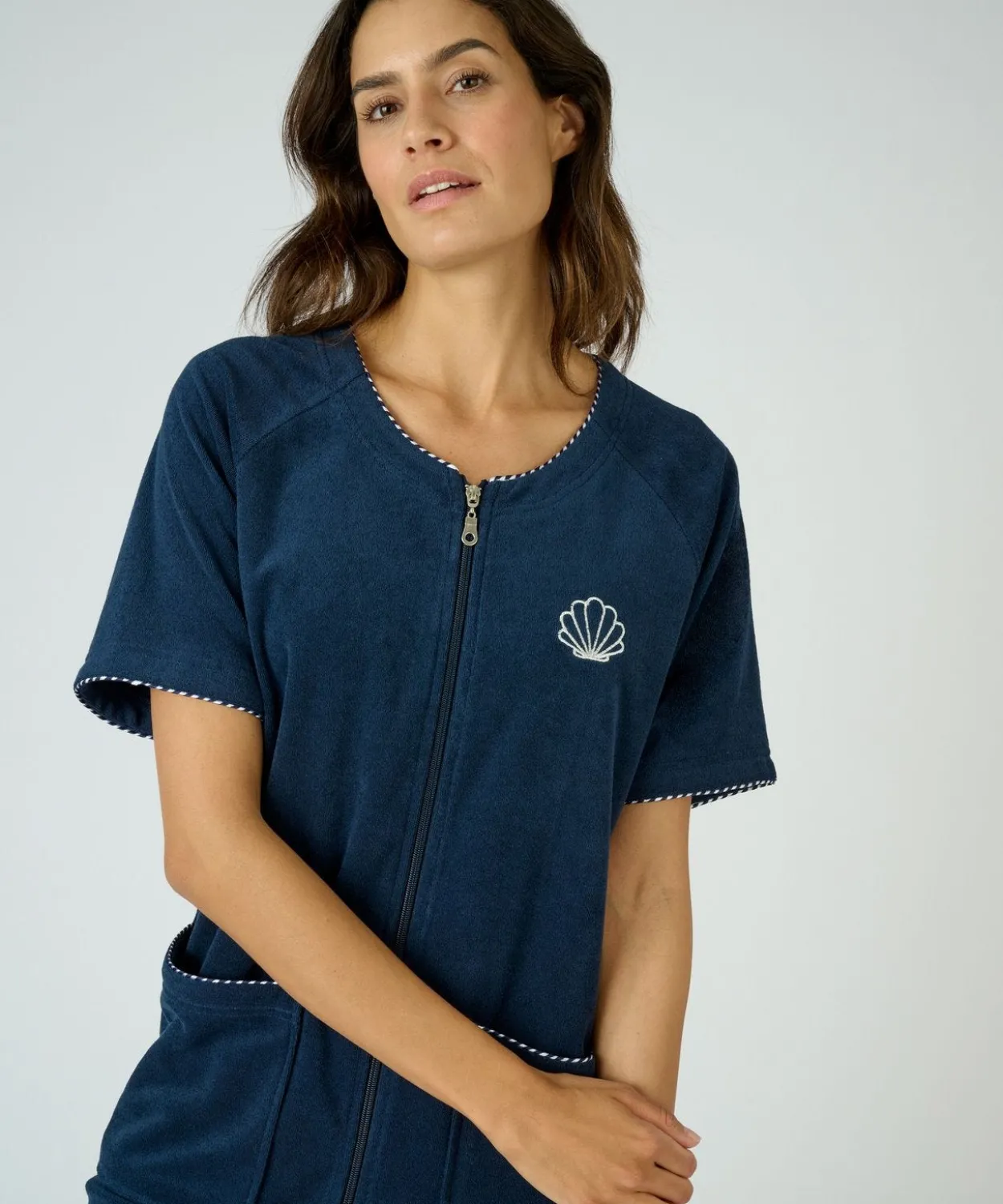 Robe détente éponge