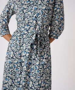 Robe maille crêpe stretch