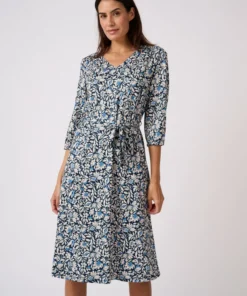 Robe maille crêpe stretch