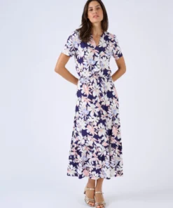Robe maille smockée