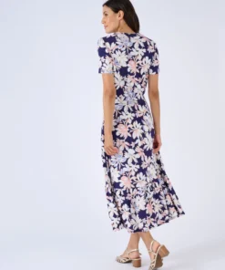 Robe maille smockée