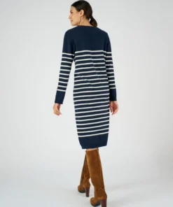 Robe-pull esprit marinière Thermolactyl