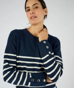 Robe-pull esprit marinière Thermolactyl