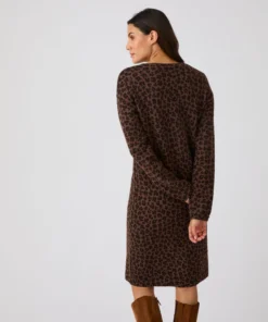 Robe-pull imprimé animalier Thermolactyl