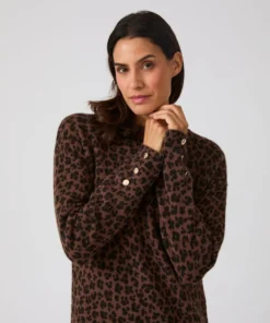 Robe-pull imprimé animalier Thermolactyl
