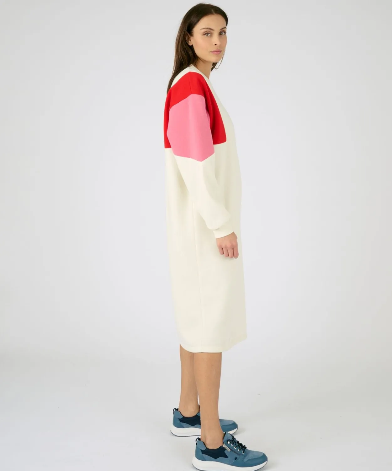 Robe sweat-shirt colorblock Thermolactyl