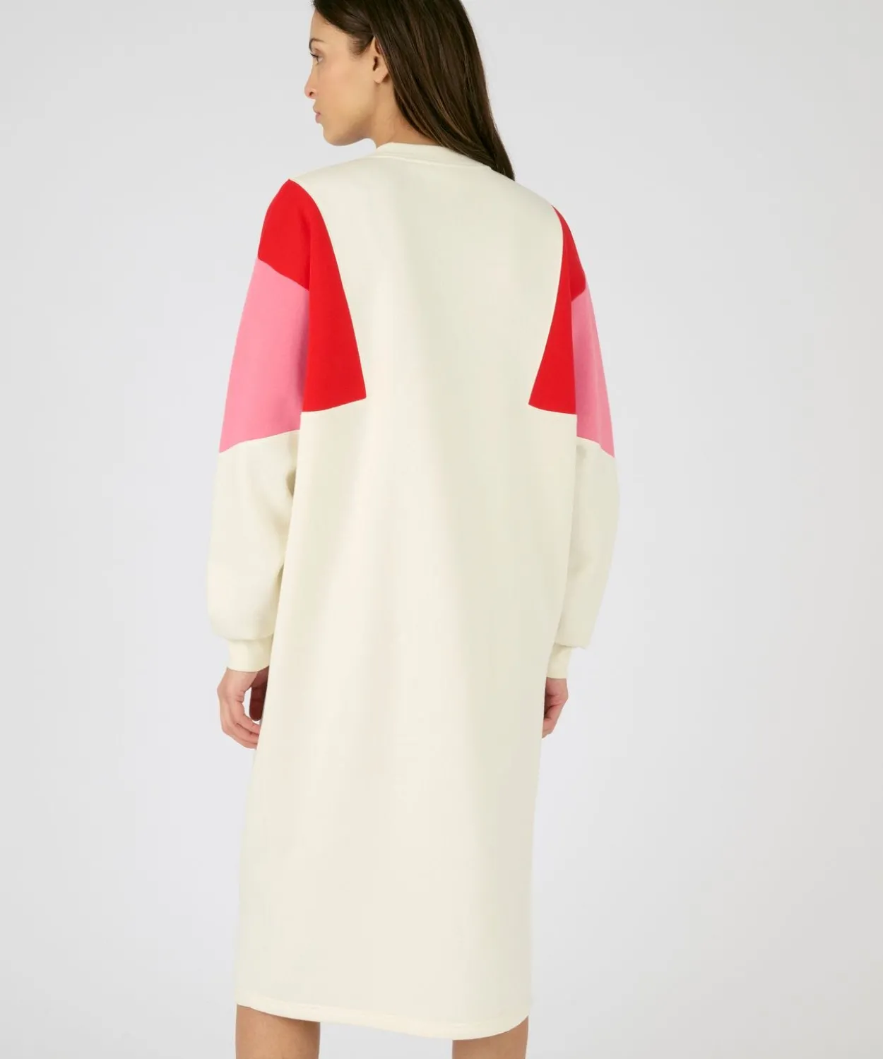 Robe sweat-shirt colorblock Thermolactyl