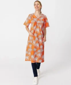 Robe-tablier motif feu d'artifice