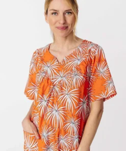Robe-tablier motif feu d'artifice