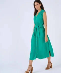Robe tissu créponné pure viscose