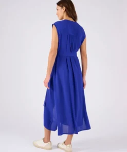 Robe tissu créponné pure viscose