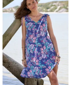 Robe évasée Climatyl en maille