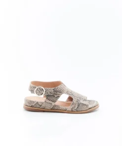 Sandales motif animalier