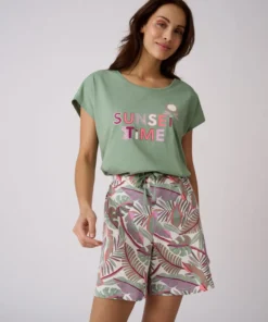 Short de pyjama pur coton