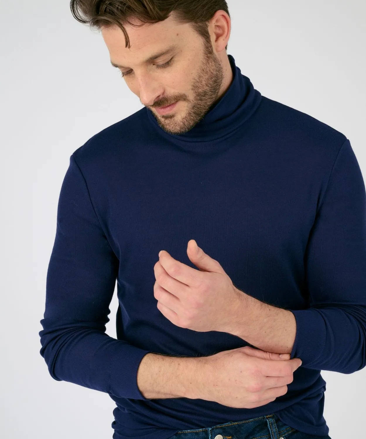 Sous-pull Thermolactyl col roulé