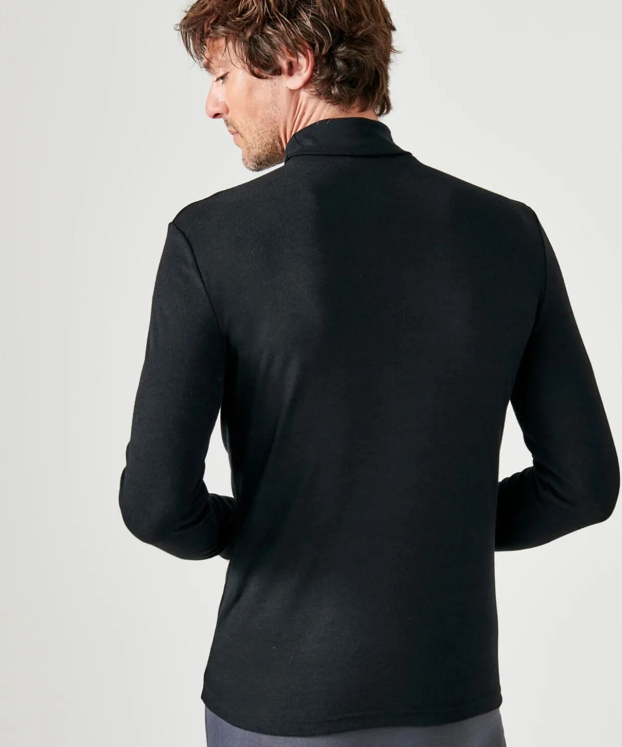 Sous-pull Thermolactyl col roulé
