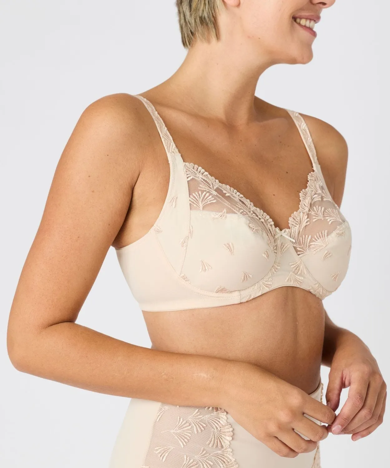 Soutien-gorge armatures brodé BELLA de Damart