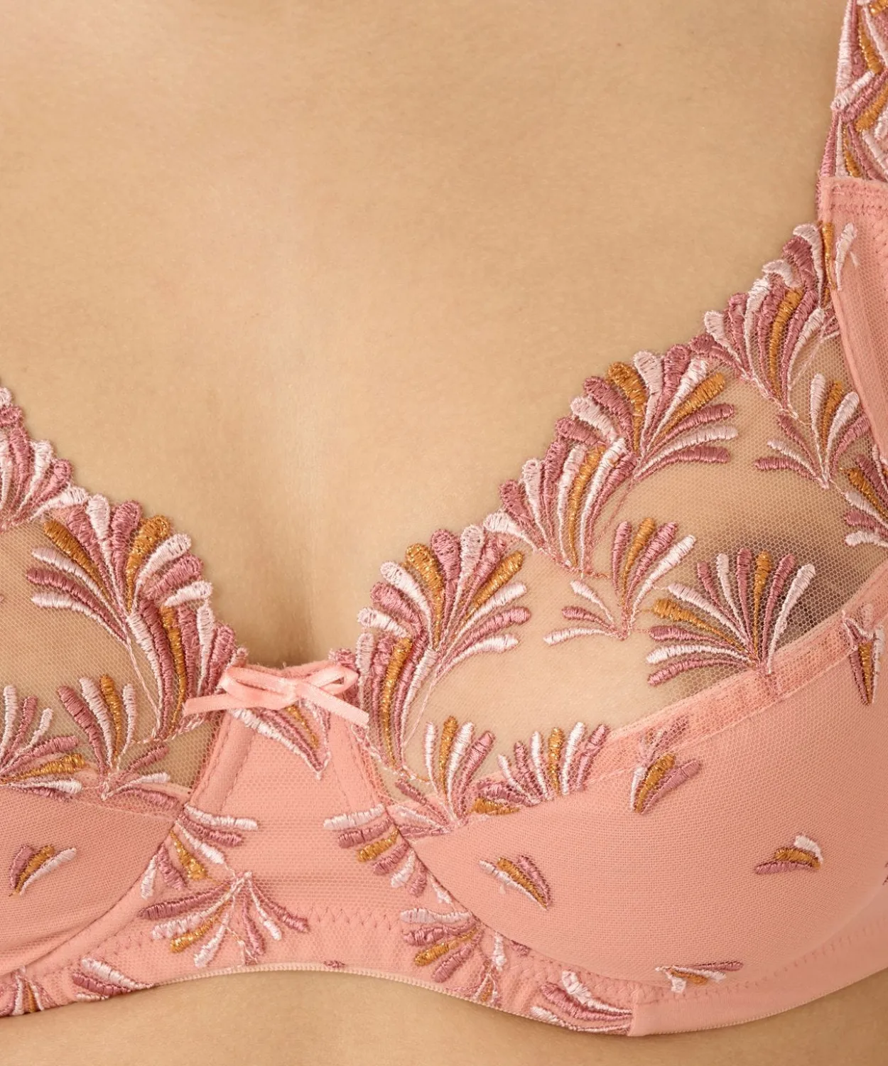 Soutien-gorge armatures brodé BELLA de Damart