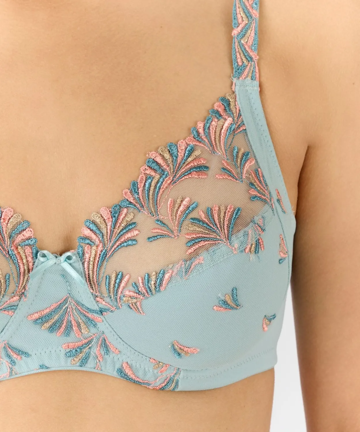 Soutien-gorge armatures brodé BELLA de Damart