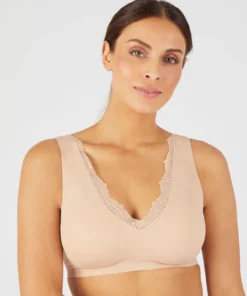 Soutien-gorge brassière invisible sans armatures