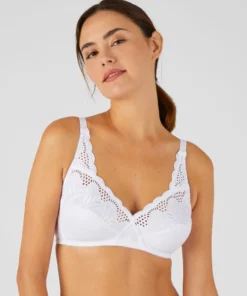 Soutien-gorge croisé sans armatures, grand maintien