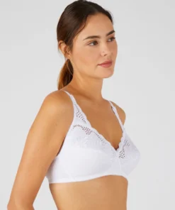 Soutien-gorge croisé sans armatures, grand maintien