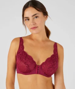 Soutien-gorge dentelle avec armatures, ouvert devant DIANA de Damart
