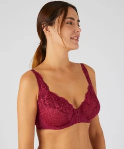 Soutien-gorge dentelle avec armatures, ouvert devant DIANA de Damart