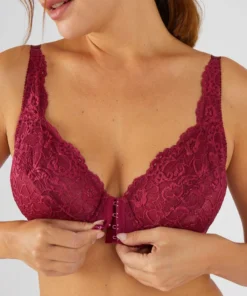 Soutien-gorge dentelle avec armatures, ouvert devant DIANA de Damart