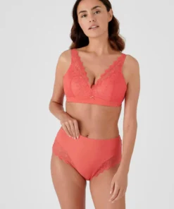 Soutien-gorge dentelle sans armatures forme foulard LYDIE de Damart
