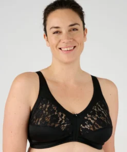 Soutien-gorge sans armatures dentelle, grand maintien