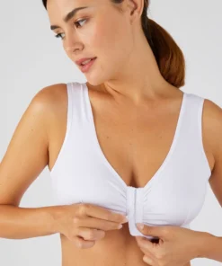 Soutien-gorge sans armatures ouvert devant