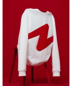 Sweat-shirt molletonné à motif placé Thermolactyl