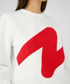 Sweat-shirt molletonné à motif placé Thermolactyl