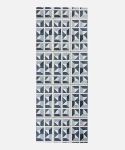 Tapis de cuisine motif graphique