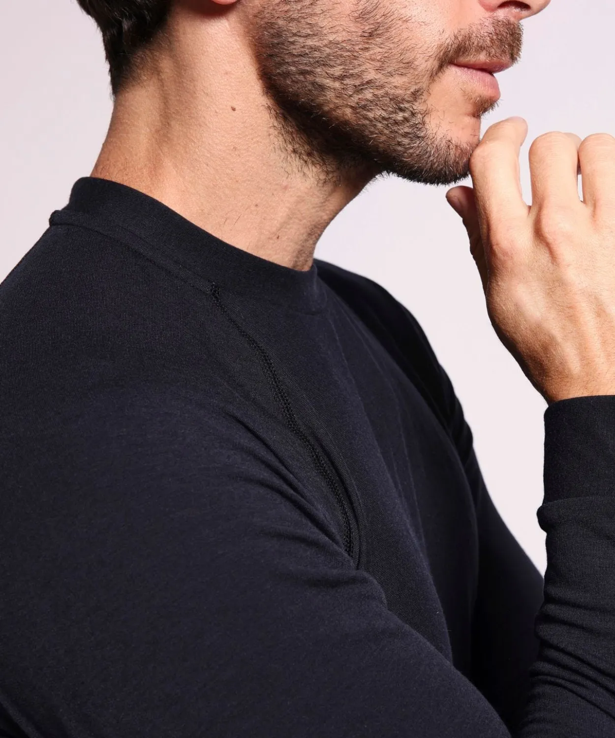 Tee-shirt col rond comfort Thermolactyl 5 homme