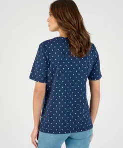 Tee-shirt imprimé pois