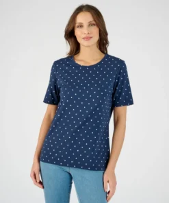 Tee-shirt imprimé pois