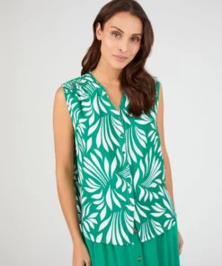Top sans manches en tissu reliefé Climatyl