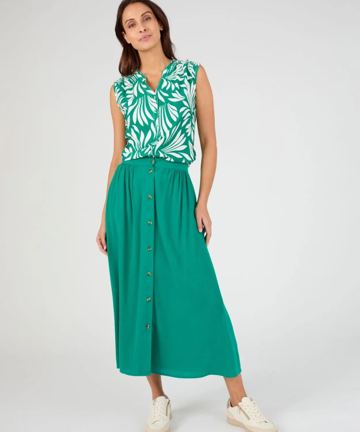 Top sans manches en tissu reliefé Climatyl