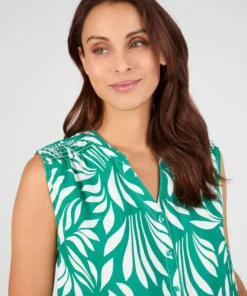 Top sans manches en tissu reliefé Climatyl